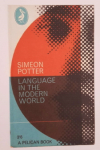 Language in the Modern World postcard image
